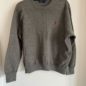 Polo by Ralph Lauren Charcoal Crewneck Sweater